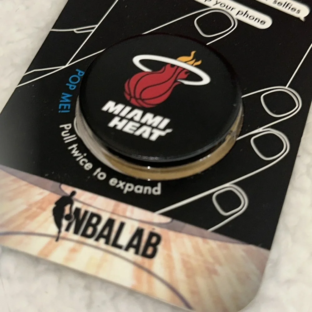 Miami Heat Popsocket NWT